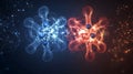 Fusion and Fission Processes Generating Atomic Energy and Particle Interactions
