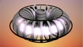 Fusion Reactor Royalty Free Stock Photo