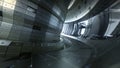 Fusion reactor Tokamak. Reaction chamber. Fusion power. 3d illus