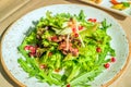 Fusion salad with duck meat Royalty Free Stock Photo