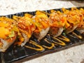 Fusion shusi rolls Royalty Free Stock Photo