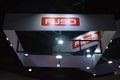 Fuso booth display signage at Manila commercial vehicle show in Pasay, Philippines