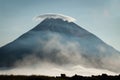Fuss Peak Volcano at Paramushir Island in Russia Royalty Free Stock Photo