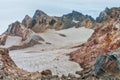 Fuss Peak Volcano, Paramushir Island, Russia Royalty Free Stock Photo