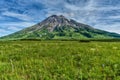 Fuss Peak Volcano, Paramushir Island, Russia Royalty Free Stock Photo