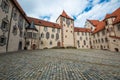 Fussen Bavarian city famous for its castle on the romantic road