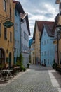 Fussen Bavarian city famous for its castle on the romantic road