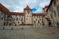 Fussen Bavarian city famous for its castle on the romantic road