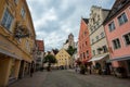 Fussen Bavarian city famous for its castle on the romantic road