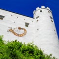 FUSSEN, Germany- The Wonderful Historical Town Fuessen in Bavaria, View of the Old Castle