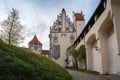 Fussen High Castle Hohes Schloss North Wing and Prison Tower - Fussen, Bavaria, Germany