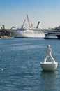 Fusta pier at Barcelona, Spain Royalty Free Stock Photo