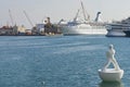 Fusta pier in Barcelona, Spain Royalty Free Stock Photo