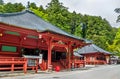 Futarasan shrine, a UNESCO world heritage site in Nikko Royalty Free Stock Photo