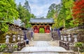 Futarasan shrine, a UNESCO world heritage site in Nikko Royalty Free Stock Photo