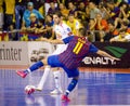 Futsal action Royalty Free Stock Photo