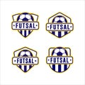Futsal Cup League Logo Collection