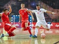 Futsal friendly match Poland vs Serbia 4:1.
