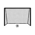 Futsal goal post icon