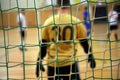 Futsal goalkeeper Royalty Free Stock Photo
