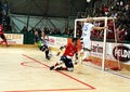 Futsal gol Royalty Free Stock Photo