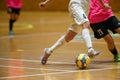 The futsal match of Ukrainian women league