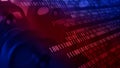 The future is binary code embracing the power of tech innovation and data exchange