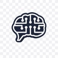 future Brain transparent icon. future Brain symbol design from F