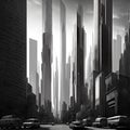 Future Cities, Generative AI Illustration