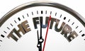 The Future Coming Next Clock Time Tomorrow 3d Illustration Royalty Free Stock Photo