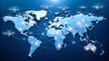The Future of Delivery: Drones Connecting the World generative AI
