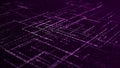 Future digital cyberspace. Sorting and analysis digital data. Technology matrix algorithm. Security storage data. 3d rendering Royalty Free Stock Photo
