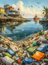 The future of earths polluted coastlines