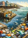 The future of earths polluted coastlines
