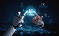 The Future of Education is AI Powered E-Learning Platforms Motif Royalty Free Stock Photo