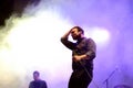 Future Islands (band) performs at MBC Fest