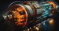 Future Large Hadron Collider. Generative AI