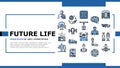 Future Life Devices Landing Header Vector