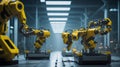 the future of manufacturing as robotics take center stage in an industrial setting