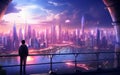 Future Metropolis Explorer. Generative AI