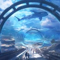 Future Ocean Gateway: A Journey Through the Underwater City