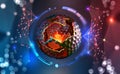 Future processor. Quantum CPU in the nanotech computer network