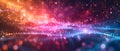 Future Tech Symphony: AI & Data in Harmony. Concept Artificial Intelligence, Data Analytics,