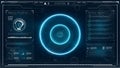 Hud. Icon. Futuristic screen hud concept. Digital radar screen. Hud futuristic element. Futuristic interface element. Hud ui. Royalty Free Stock Photo