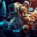 Future technology for mechanized industry robot,generative ai