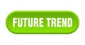 future trend button. rounded sign on white background Royalty Free Stock Photo