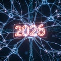 Future vision 2026 Royalty Free Stock Photo
