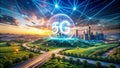 FutureForward Connectivity A Glimpse into the 5G Networks Digital Landscape Featuring CuttingEdge Technology and