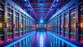 FutureProofing Communication An Inside Look at a CuttingEdge Data Center Showcasing StateoftheArt Server Rack