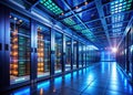 FutureProofing Data Centers A Modern Architecture for Efficient Computing Cloud Integration and AI Royalty Free Stock Photo